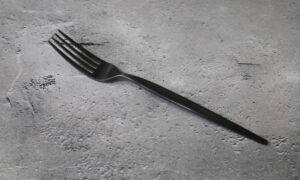 燕三条　ブラック　ステンレス　ディナーフォーク