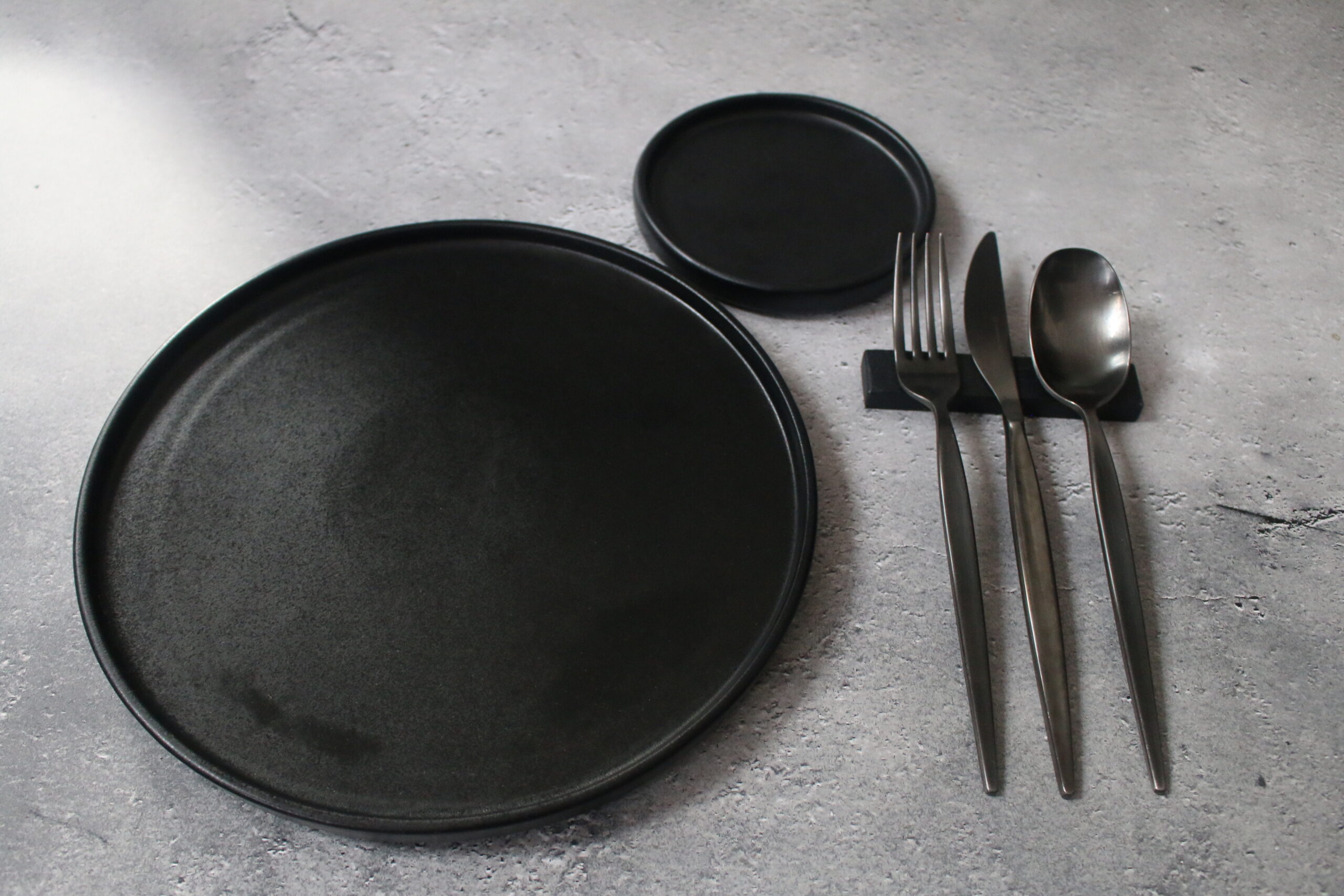 美濃焼フラットリム プレート皿 23センチ - 画像 (3)